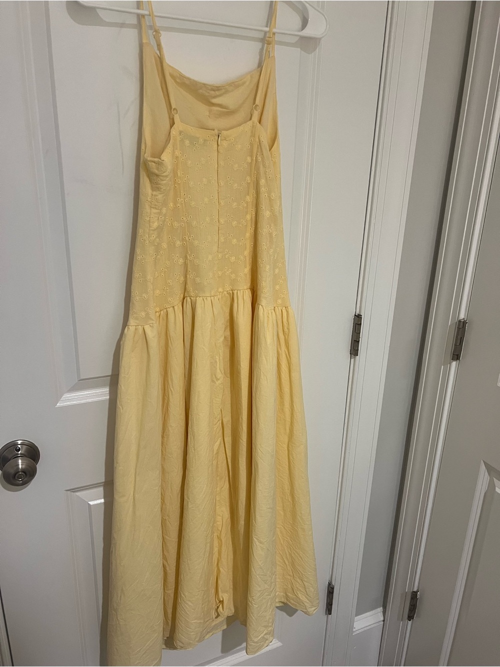 wild fable Yellow Spaghetti-Strap Maxi Dress - Picture 3 of 4